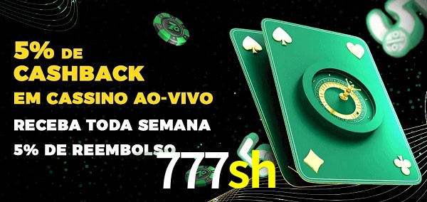 Promoções do cassino ao Vivo 777sh